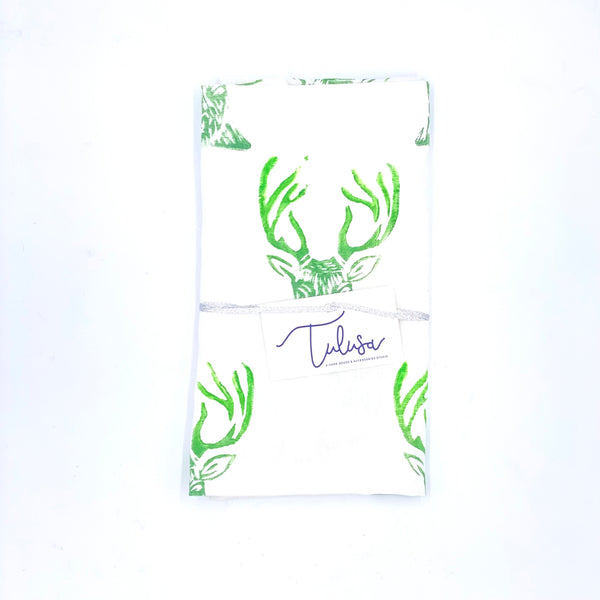 *Linen Tea Towel in Stag (multiple colors)