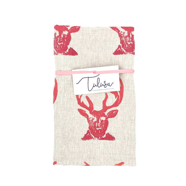 Stag Head Tea Towel – 1900 House and Home