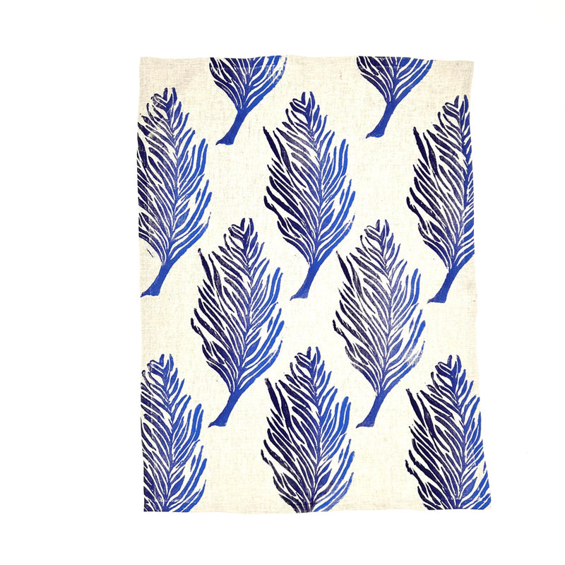 Birds of a Feather - Linen Hand Towels in 6 Color-Ways