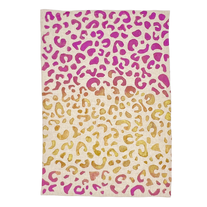 colorful cheetah pattern