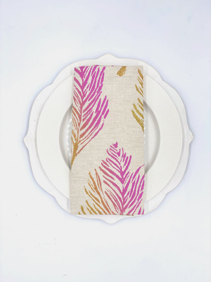 Birds of a Feather -  Napkins in and 6 Color-Ways