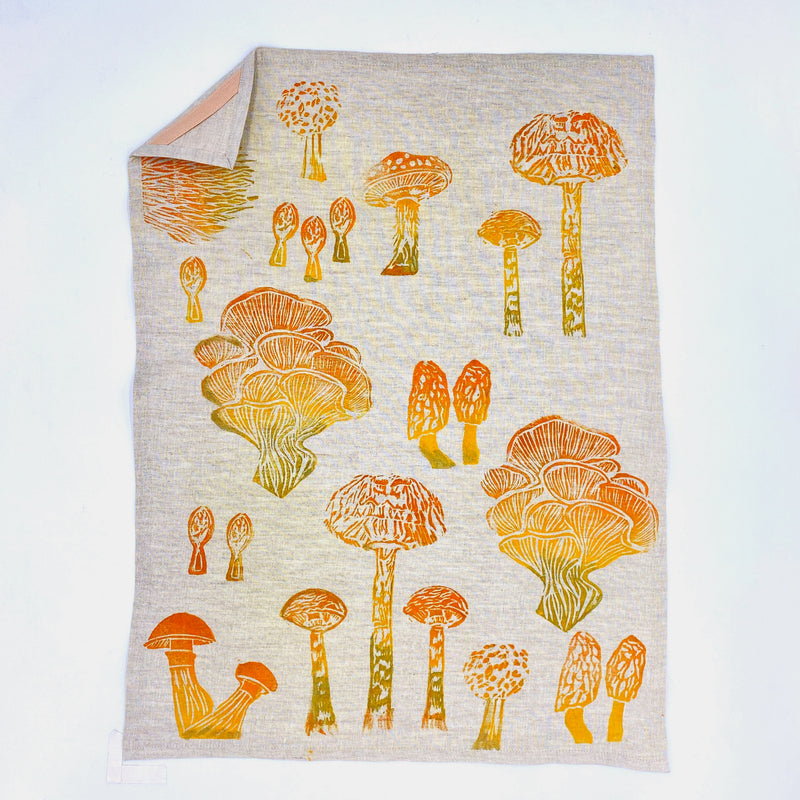 Mushroom Tea Towel — NATURE WALK